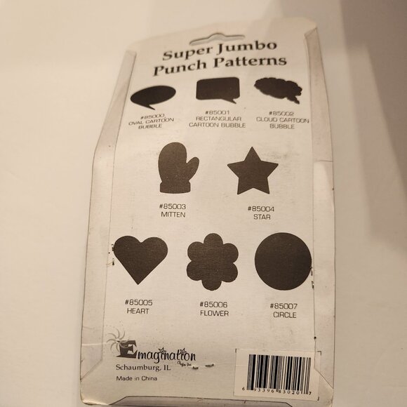 Flower Pot Super Jumbo Hole Punch Emagination paper Scrapbook Craft Shape Garden - Picture 5 of 5